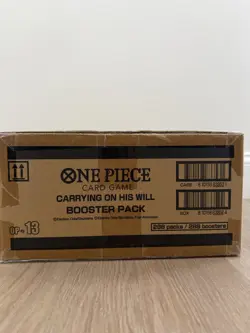 One Piece English OP-13 Carrying On His Will Booster Pack Box Case Sealed - Image 1