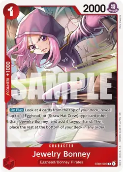 One Piece TCG - [EB04-002] - Jewelry Bonney (EB04-002) Adventure on Kami's Is... - Image 1