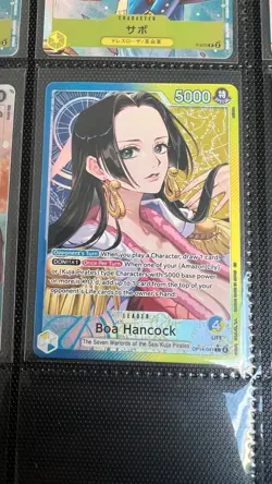 One Piece TCG Boa Hancock (Alt Art) OP14-041 THE AZURE SEA'S SEVEN Englisch - Image 1