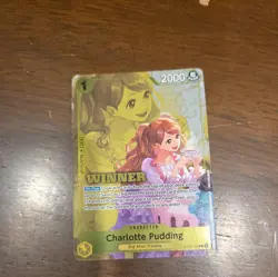 One Piece TCG, Charlotte Pudding OP03-112 (Winner Pack 2024 Oct - Dec, Alt Art) - Image 1