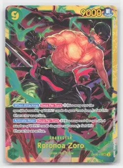 One Piece - Roronoa Zoro - (Reprint) Normal - Premium Booster -The Best- Vol. 2 - Image 1