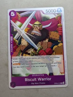 Biscuit Warrior OP08-072 Two Legends One Piece Card English - Image 1