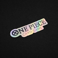 One Piece Holographic Trading Card Game Binder Sticker - Image 1