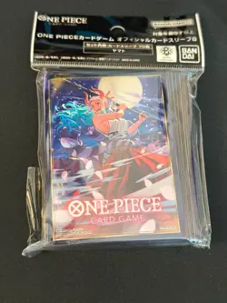 one piece card game 70 sleeves ufficiali yamato bandai bustine protettive - Image 1