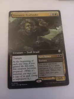 Eccentric Pestfinder (Extended Art) - Commander: Secrets of Strixhaven (SOC) - Image 1