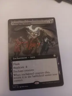 Changing Loyalty (Extended Art) - Commander: Secrets of Strixhaven (SOC) - Image 1