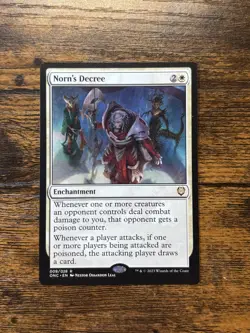 Norn's Decree Commander: Phyrexia: All Will Be One Regular - Image 1