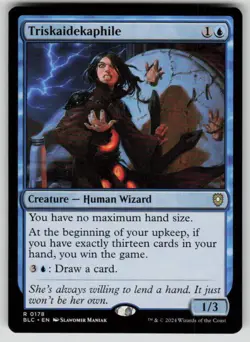 Triskaidekaphile Rare Commander: Bloomburrow 178 MTG Near Mint - Image 1