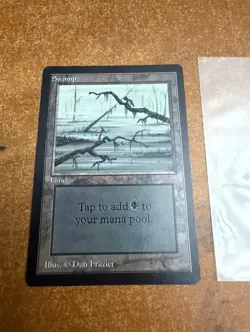 *** BETA Swamp (C - Two Branches) *** NM-Mint - MtG Magic - Image 1