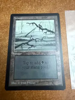 *** BETA Swamp (C - Two Branches) *** NM-Mint - MtG Magic - Image 2