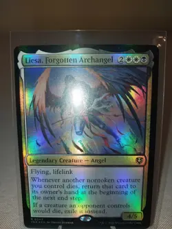 MTG Magic the Gathering Liesa Forgotten Archangel (foil) Innistrad Remastered NM - Image 2