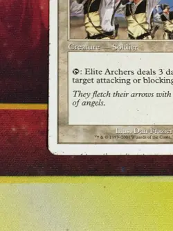 C6535 MTG MAGIC GATHERING CORE SEVENTH REVERSE DAMAGE 34 ELITE ARCHERS 15 MP R - Image 5