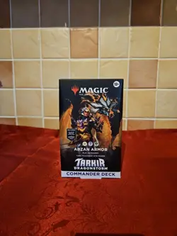 Magic the Gathering Tarkir: Dragonstorm Commander Deck Abzan Armor - Image 1