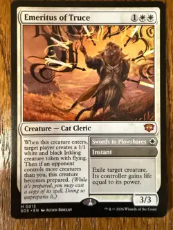 NONFOIL Emeritus of Truce Secrets of Strixhaven SOS - NM/M MTG - Image 1