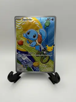Pokemon Squirtle 039 MEP Foil Basic 80HP English Nintendo First Partner NM - Image 1