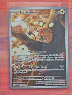POKEMON TCG SINGLES| DEDENNE 093/088 | PERFECT ORDER NM - Image 1