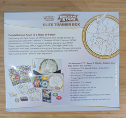 Pokemon TCG - Sword & Shield - Brilliant Stars Elite Trainer Box ETB - Sealed - Image 3