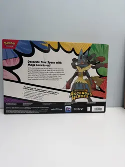 Pokemon Mega Evolution Ascended Heroes Premium Poster Collection - Mega Lucario - Image 2