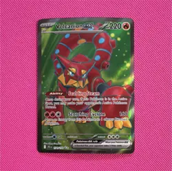 Pokemon Volcanion EX Ultra Rare Sv09 Journey Together 171/159 Holo 220 HP - Image 1