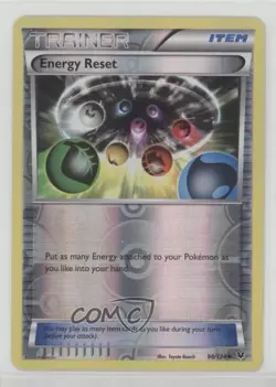 Energy Reset Reverse Foil Pokemon XY Fates Collide #98 - Image 1