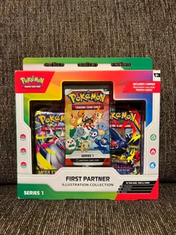 8x Pokemon TCG: First Partner Illustration Collection — Series 1 - SEALED ✅ 🚚 - Image 2