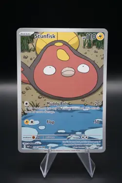 Stunfisk 118/086 Sv: White Flare- Pokemon NM - Image 1