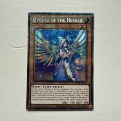 Yu-Gi-Oh Diviner of the Herald, Starlight Rare, 1st Ed, RA05-EN017 - Image 1