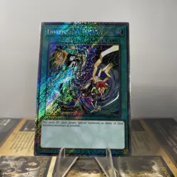 Yugioh Dimension Fusion RA03-EN136 Platinum Secret Rare 1st Ed NM - Image 1