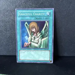 Yugioh Graceful Charity SDP-040 Starter Deck: Pegasus 1st Edition Played - Image 2