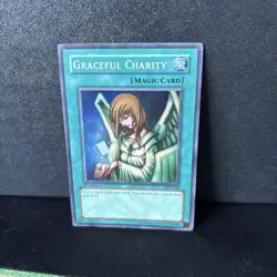 Yugioh Graceful Charity SDP-040 Starter Deck: Pegasus 1st Edition Played - Image 3