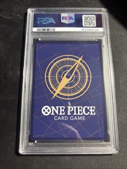 2025 ONE PIECE OP13 EN MONKEY D LUFFY TREASURE RARE PSA 10 - Image 2