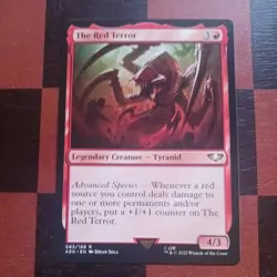 Mtg The Red Terror NM Universes Beyond Warhammer 40K Magic Card Rare - Image 1