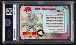 Machamp Topps Chrome Pokemon TV Animation Edition PSA 9 MINT 2000 - Image 2