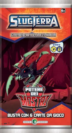Slugterra Cards Game TCG Potere dei Mostri Sealed Pack Gedis - Image 1