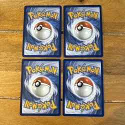 4 x Hilda 084/086 Trainer Playset White Flare - Pokemon TCG inc Reverse Holo - Image 2