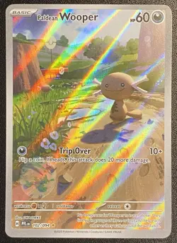 Paldean Wooper IR 102/094 Pokemon TCG ME Phantasmal Flames Illustration Rare NM - Image 1