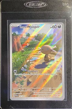 Paldean Wooper IR 102/094 Pokemon TCG ME Phantasmal Flames Illustration Rare NM - Image 3
