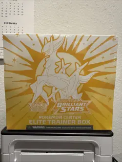 Pokemon TCG Sword & Shield Brilliant Stars Pokemon Center Elite Trainer Box - Image 1
