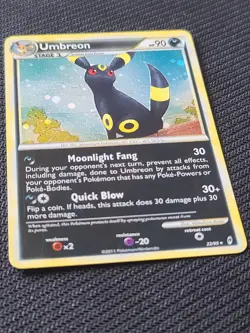 Pokemon Umbreon 22/95 Call of Legends Holo Rare Stage 1 Dark 90 HP 2011 - Image 3