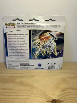 Pokemon TCG Brilliant Stars 3 Pack Blister Leafeon Promo - Image 1