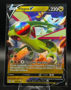 Flygon V 106/172 Swsh09: Brilliant Stars Holo Pokemon TCG - Image 1