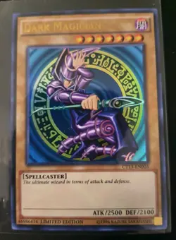 DARK MAGICIAN ULTRA RARE HOLOGRAPHIC ORIGINAL ART CT13-EN003 YUGIOH NM - Image 1