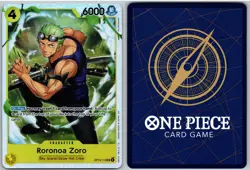 Roronoa Zoro OP15-113 Super Rare Adventure on Kami's Island One Piece NM - Image 3