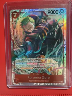 One Piece Roronoa Zoro EB04-007 SR ENGLISH OP15 - Image 1