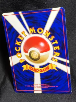 Misty's Wrath Trainer Rare Pokemon Old Back Vintage Pokemon Card Japanese - Image 4