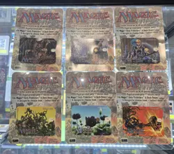 Ultra Pro MTG Life Counter Magic The Gathering Sealed Card Set Of 6 'GRAIL 1998! - Image 1