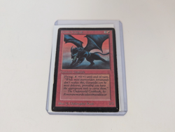 MTG Magic The Gathering Granite Gargoyle Beta Edition Heavily Played HP Card - Image 1