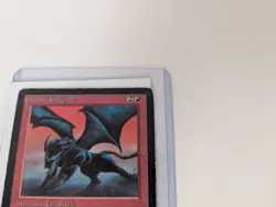 MTG Magic The Gathering Granite Gargoyle Beta Edition Heavily Played HP Card - Image 3