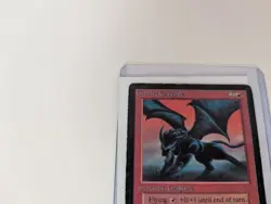 MTG Magic The Gathering Granite Gargoyle Beta Edition Heavily Played HP Card - Image 4