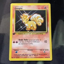 Goupix (Vulpix) - Pokemon TCG French 1st Edition Base Set - 68/102 Card - Image 1